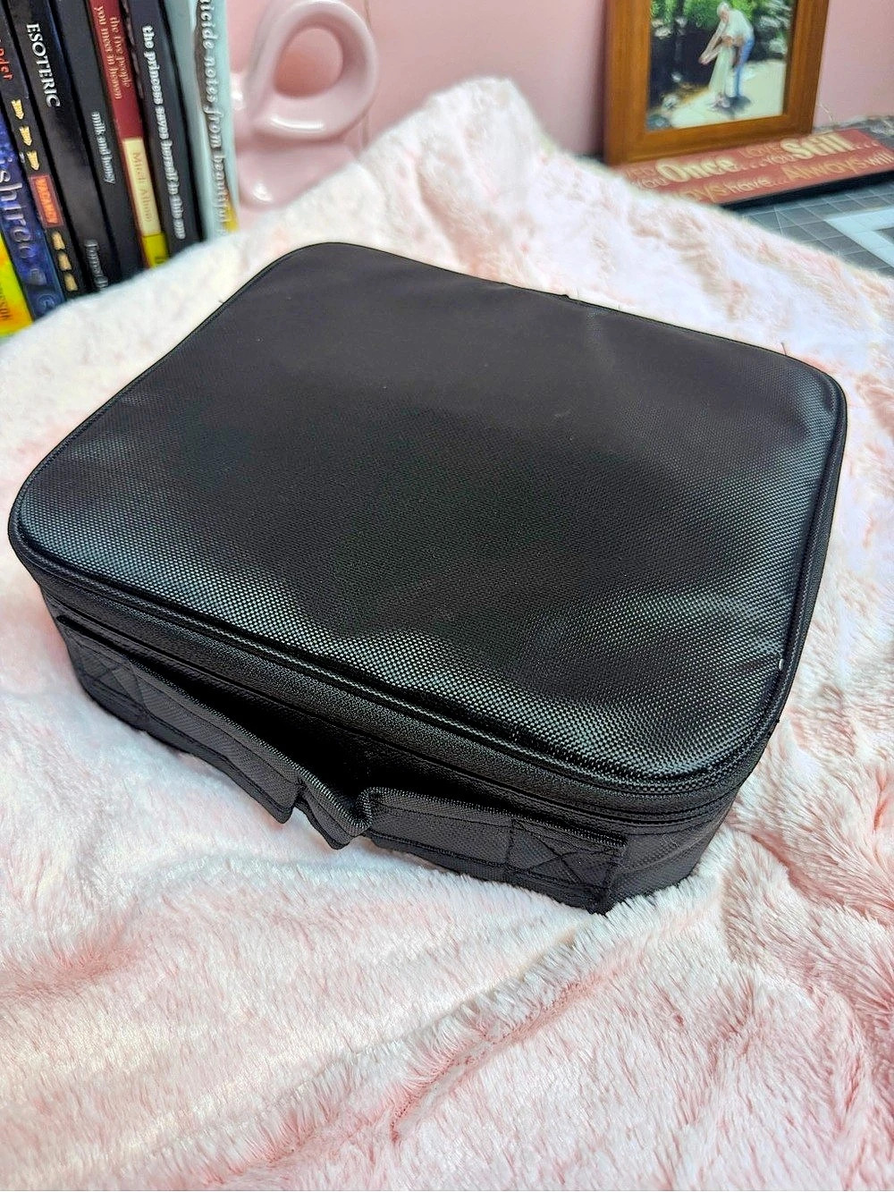Black Cosmetic Organizer Case- NWOT